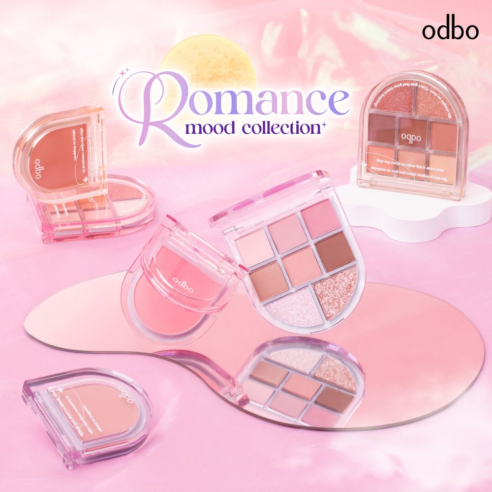 BẢNG PHẤN MÁ OD1319 ODBO ROMANCE MOOD BLUSH