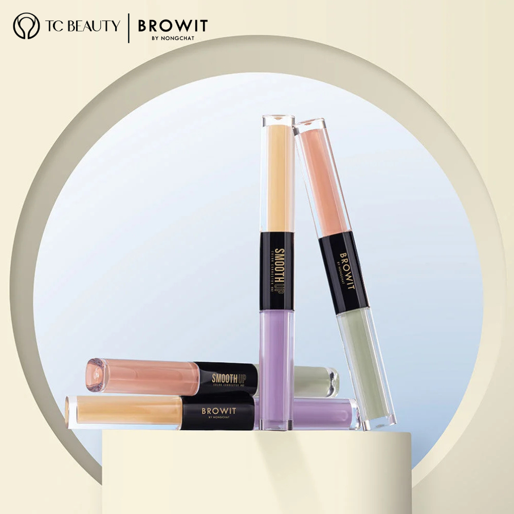 Triệt sắc 2 đầu Smooth Up Color Corrector 1.5g + 1.5g