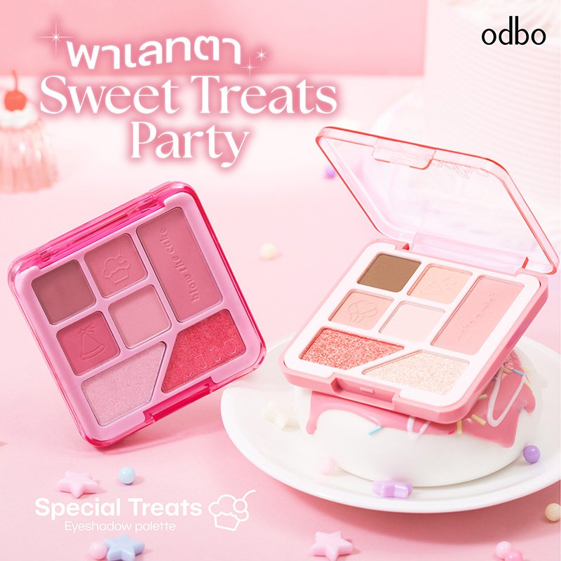 BẢNG PHẤN MẮT 7 Ô OD2034 ODBO SPECIAL TREATS EYESHADOW PALETTE