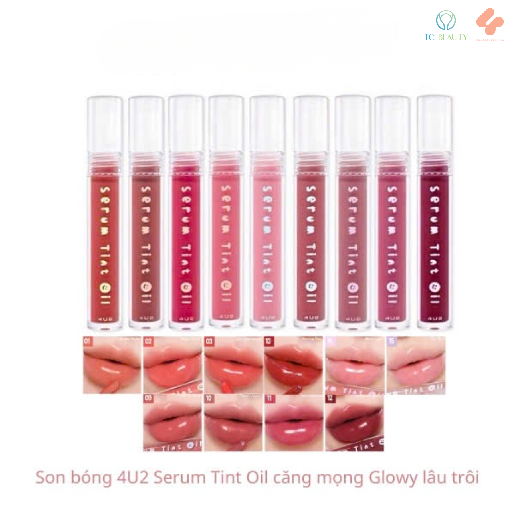 Son bóng 4u2 Serum Tint Oil