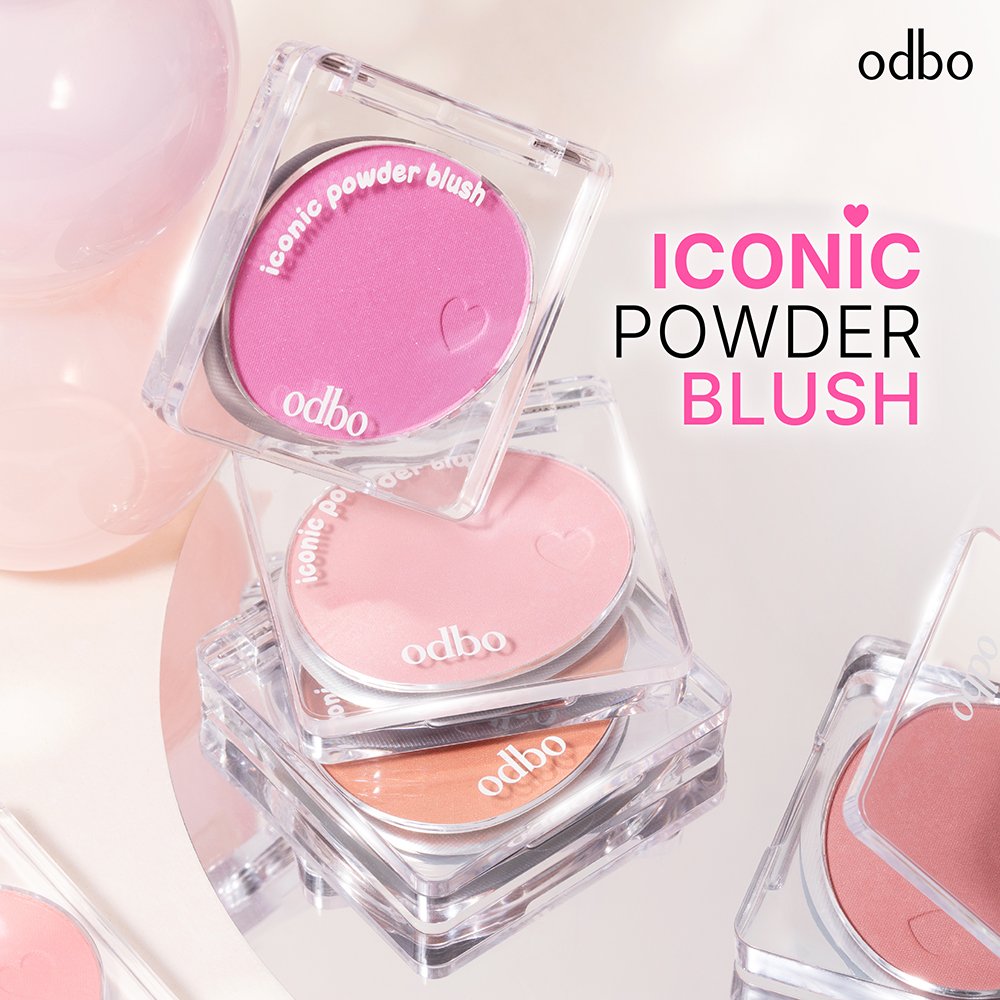 BẢNG PHÁN MÁ OD1325 ODBO ICONIC POWDER BLUSH