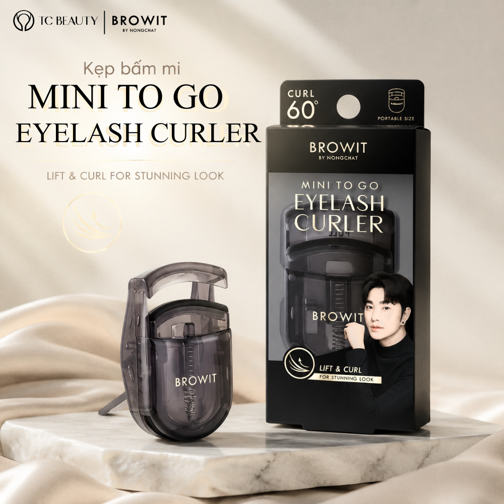 Kẹp bấm mi Mini To Go Eyelash Curler
