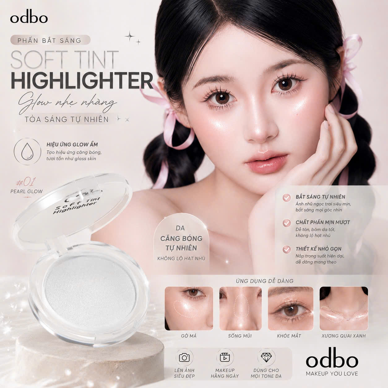 OD173 ODBO SOFT TINT HIGHLIGHTER
