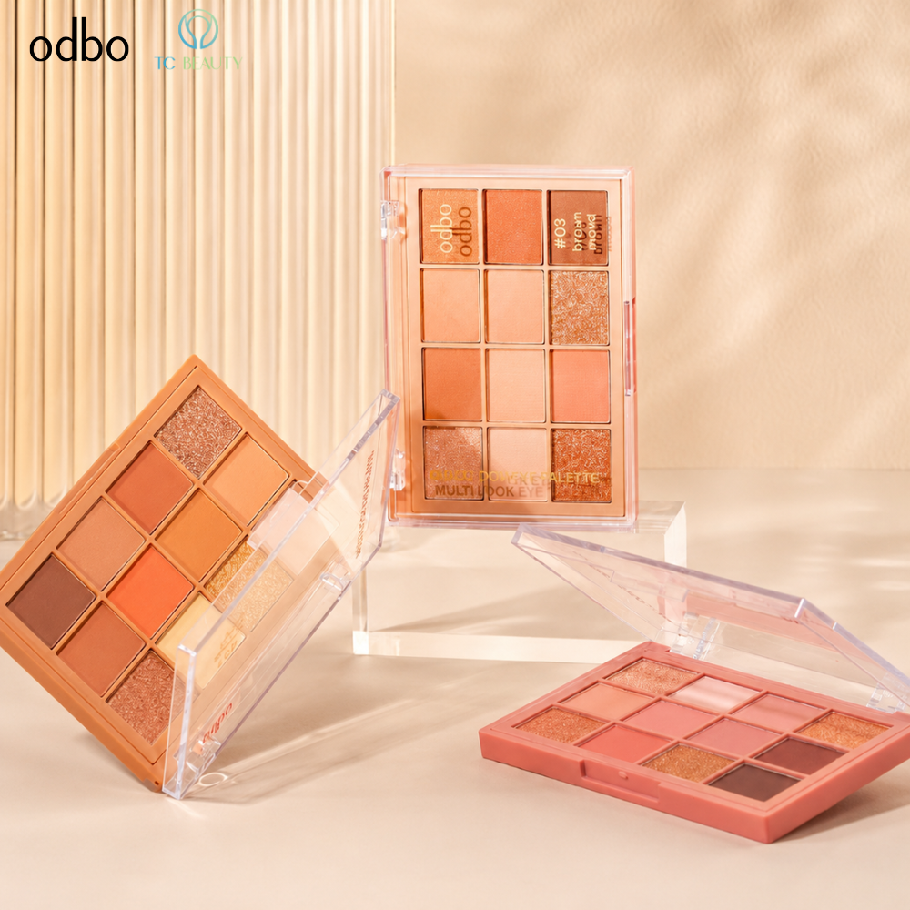 BẢNG PHẤN MẮT 12 Ô OD2012 ODBO MULTI LOOK EYE PALETTE