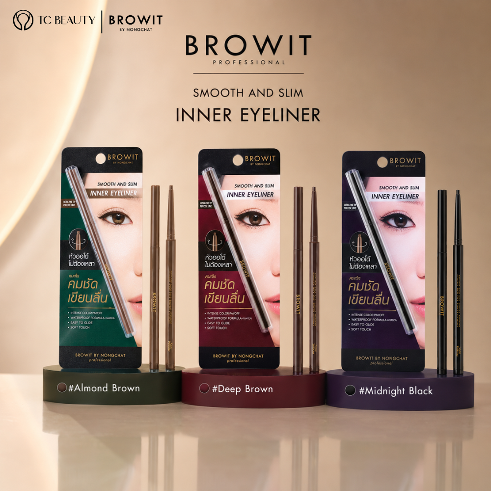 Kẻ viền mắt trong Browit Smooth and Slim Inner Eyeliner