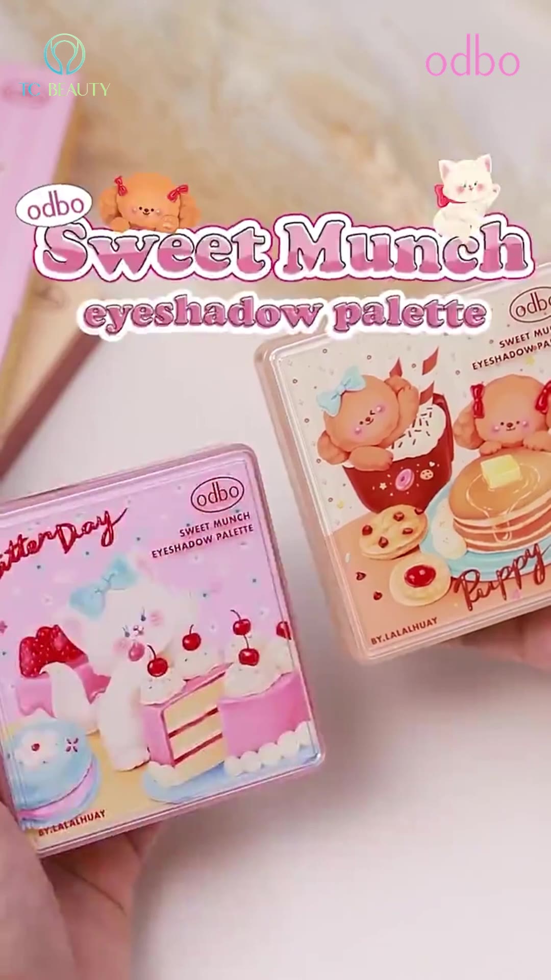 BẢNG PHẤN MẮT 9 Ô OD2024 ODBO SWEET MUNCH EYESHADOW PALETTE